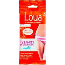 Loua Paski z woskiem do bikini 12 sztuk