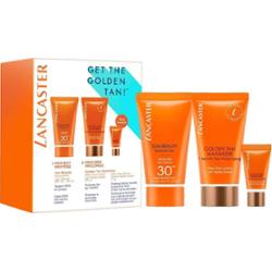 Zdobądź złotą opaleniznę! Ustawić Lancaster: : Serum przeciwzmarszczkowe po opalaniu Golden Buriti 3 ml + Złoty nawilżający i kojący balsam po opalani