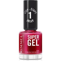Rimmel Superżelowy lakier do paznokci bez lampy UV/LED kolor 014 Pink Do Jagód 12 ml