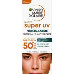 Ambre solaire Super Uv Niacinamide Anti-Imperfection Fluid Face Spf50+ 40 ml