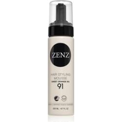 ZENZ Organic Słodka Pomarańcza No. 91 Pianka Fixingowa do Zniszczonych Włosów 200 ml