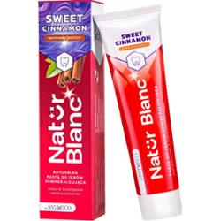 Sylveco Natur Blanc Pasta do zębów SWEET CINNAMON - pasta do zębów wzmacniająca szkliwo, 100ml