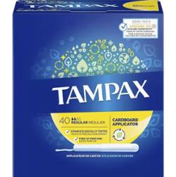 Tampax Zwykłe wymazy 40 jednostek