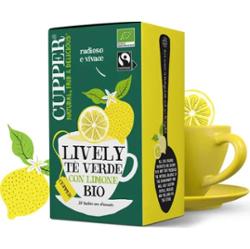 Abafoods srl Cupper® Organic Lemon Green Tea 20 filtrów