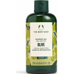 The body shop Żel pod prysznic Oliwkowy - Pojemność: 250 ml