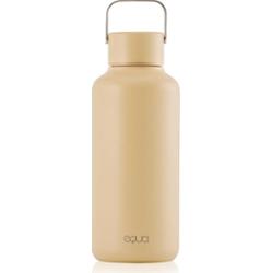 Equa Butelka na wodę Timeless ze stali nierdzewnej, mała, kolor mleczny, 600 ml