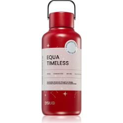 Equa Butelka na wodę Timeless ze stali nierdzewnej, mała, kolor Stardust, 600 ml