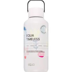 Equa Butelka na wodę Timeless ze stali nierdzewnej, mała, Flower Power, 600 ml