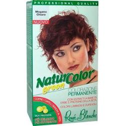 Renee Blanche Farba do włosów trwała koloryzacja Naturale Kolor naturalny Zielony Jasny mahoń Jasny mahoń