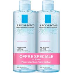 La Roche-Posay Płyn micelarny do toalety fizjologicznej Ultra Skin Reactive 2x400ml
