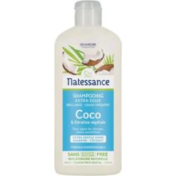 Natessance Szampon Coco I Keratyna Roślinna Do Wszystkich Rodzajów Włosów I Uczuleń 250ml
