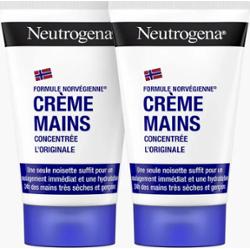 Neutrogena Skoncentrowany nawilżający krem do rąk do skóry suchej 2x50ml
