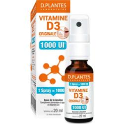 D. Plantes Original Witamina D3 1000 IU Spray 20ml