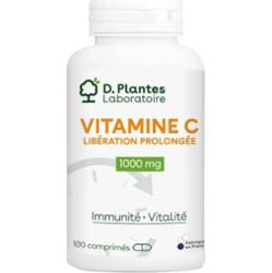 D. Plantes Witamina C o przedłużonym uwalnianiu 1000 mg Odporność i witalność 100 tabletek
