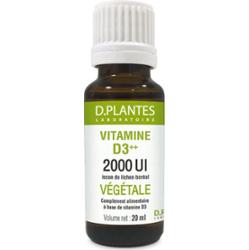 D. Plantes Roślinna witamina D3++ 2000UI 20ml