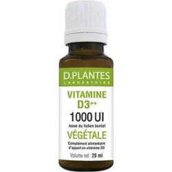 D. Plantes Roślinna Witamina D3 1000ui Krople 20ml