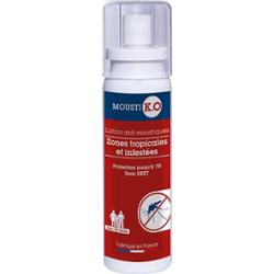 Mousti KO Balsam odstraszający komary Obszary tropikalne i zaatakowane Obszary tropikalne i zaatakowane przez 24 miesiące 100ml