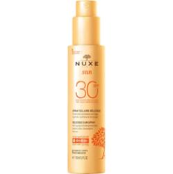 Nuxe Sun Delicious Solar Spray spray do opalania do twarzy i ciała SPF 30 150 ml