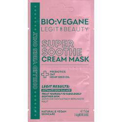 Bio:vÉgane legit beauty Superłagodząca maska kremowa 10 ml