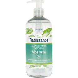 Natessance Świeży organiczny żel do mycia rąk Aloe Vera 500ml
