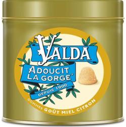 Valda Gomme Miód o smaku cytrynowym 140g