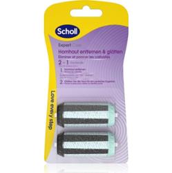 Scholl Expert Care File & Smooth głowica wymienna do elektronicznego pilnika do stóp 2 w 1 2 szt.