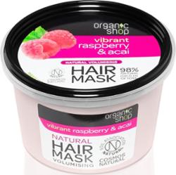 Organic Shop Odżywcza maska do włosów Vibrant Raspberry & Acai 250 ml