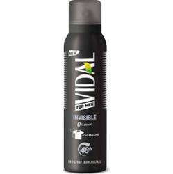Vidal Vidal Dezodorant w sprayu dla mężczyzn Invisible 150 ml