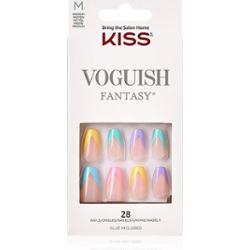 KISS Voguish Fantasy Candies Średnie sztuczne paznokcie 28 sztuk
