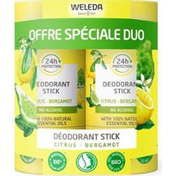 Weleda Dezodorant w sztyfcie Cytrusowa Bergamotka 2X50g