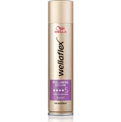 Wella Wellaflex Fullness Volume Extra Strong Fixing Hairspray dla elastyczności i objętości 250ml