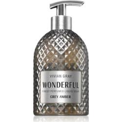 Vivian Gray Wonderful Grey Amber luksusowe mydło w płynie do rąk perfumowany 500 ml