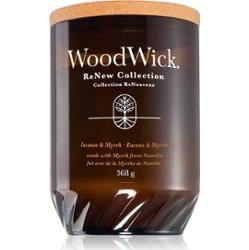 Woodwick ReNew Świeca Kadzidłowa i Mirrowa - 368,0 g