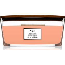Woodwick Świeca zapachowa Manuka Nectar z drewnianym knotem (Hearthwick) 16 oz