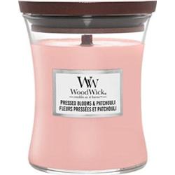 Woodwick Świeca zapachowa średni słoiczek Pressed Blooms & Patchouli 275 g