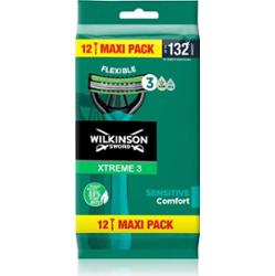 Wilkinson Sword Jednorazowe maszynki do golenia Xtreme 3 Sensitive Comfort dla mężczyzn 12 sztuk