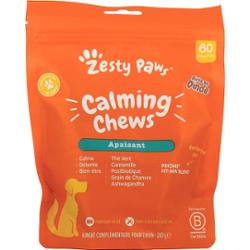 Zesty Paws - Uspokajające gryzaki - Uspokajające - 60 przysmaków w kształcie indyka