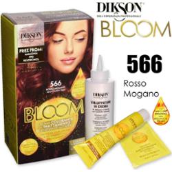 Dikson Bloom Choir Cream z keratyną 566 Czerwony mahoń