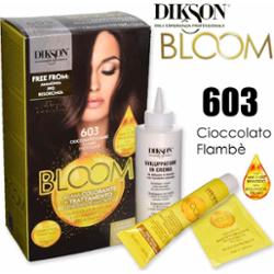 Dikson Bloom Choir Cream z keratyną 603 Flambe Chocolate '