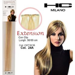 HC Milan Extension 3 klip bez largii Remy. 14-16 cm długość. 50 cm Col.24a