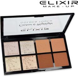 Paleta rozświetlaczy i konturów Elixir „b”