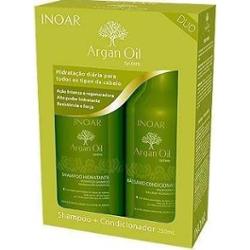 Inoar Argan Oil Duo Pack pielęgnacja włosów bez siarczanów 2x250ml