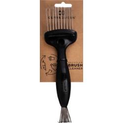 Olivia Garden The Brush Cleaner - czarny grzebyk do czyszczenia szczotek do włosów