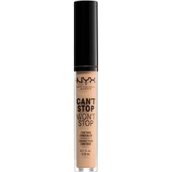 NYX Professional Makeup Cant Stop Wont Stop Concealer 07 Natural