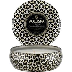 Voluspa Crisp Champagne 3-Wick Tin Candle 40h