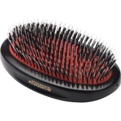 Mason Pearson Junior Military Nylon & Bristle Dark Ruby