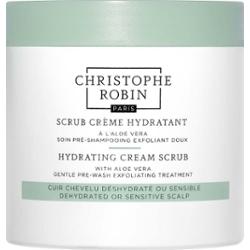 Christophe Robin - Hydrating Cream Scrub - Nawilżający Peeling Do Skóry głowy - Hydrating Cream Scrub 250ml - Dla Kobiet