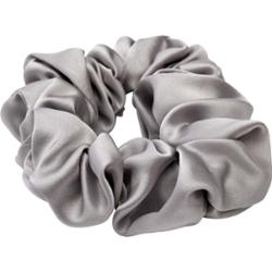 Lenoites Mulberry Silk Scrunchie, Grey