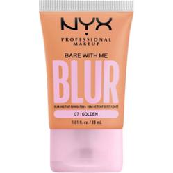 NYX Professional Makeup Bare With Me Blur Tint Foundation 07 Golden (30 ml)