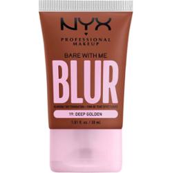 NYX Professional Makeup Bare With Me Blur Tint Foundation 19 Deep Golden (30 ml)